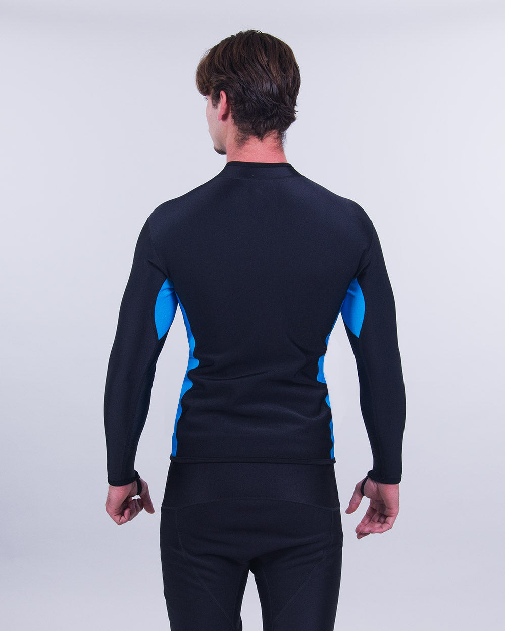 CHILLPROOF LONG SLEEVE CHEST ZIP TOP - MENS