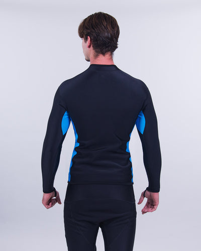 CHILLPROOF LONG SLEEVE CHEST ZIP TOP - MENS
