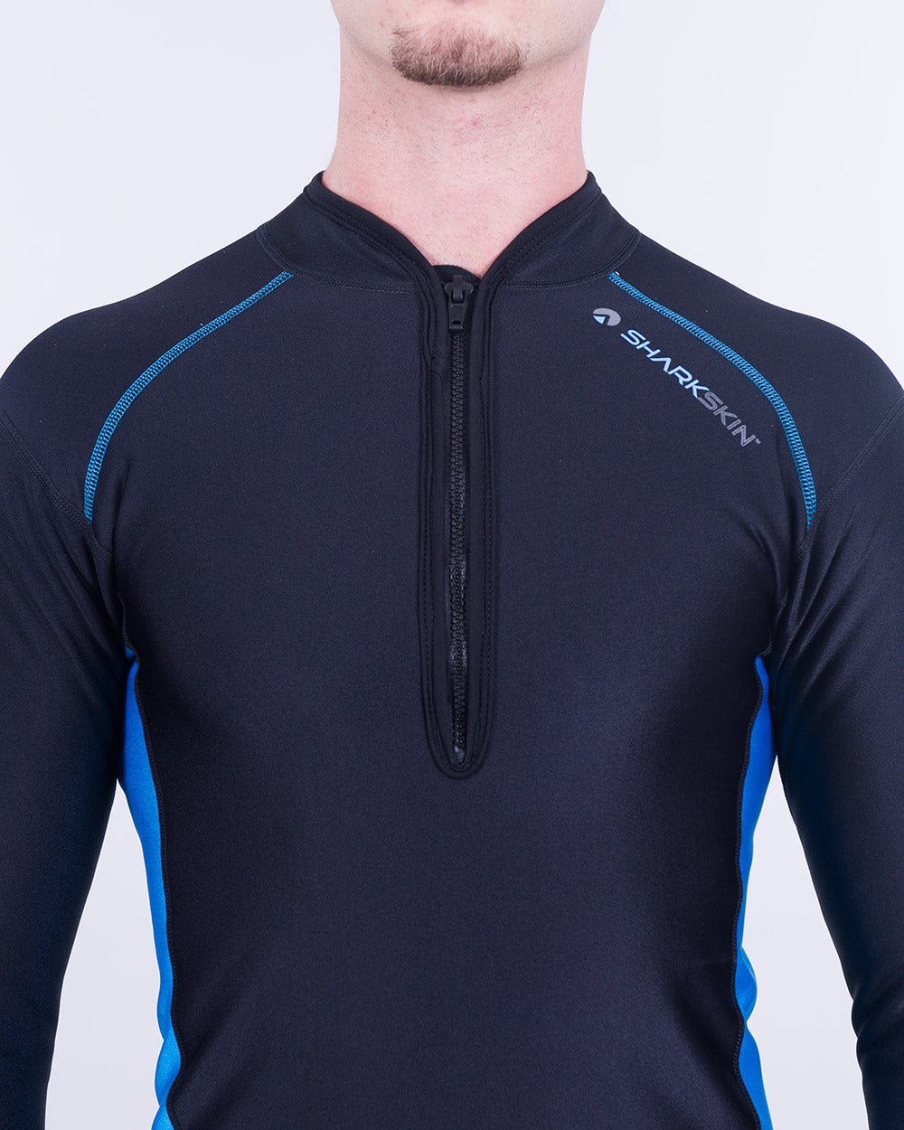 CHILLPROOF LONG SLEEVE CHEST ZIP TOP - MENS