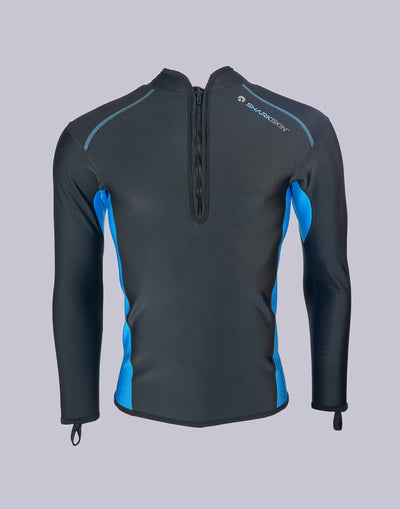 CHILLPROOF LONG SLEEVE CHEST ZIP TOP - MENS