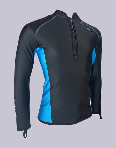 CHILLPROOF LONG SLEEVE CHEST ZIP TOP - MENS