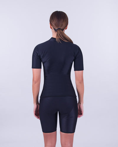 Chillproof Short Sleeve Chest Zip (Female)