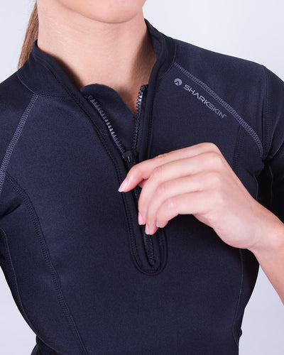 Chillproof Short Sleeve Chest Zip (Female)