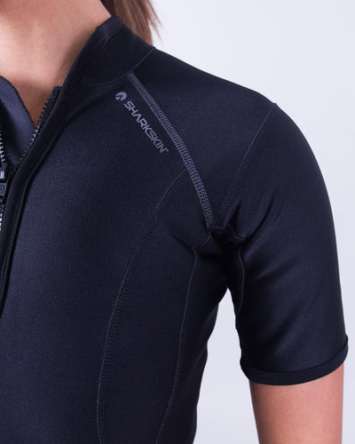 Chillproof Short Sleeve Chest Zip (Female)