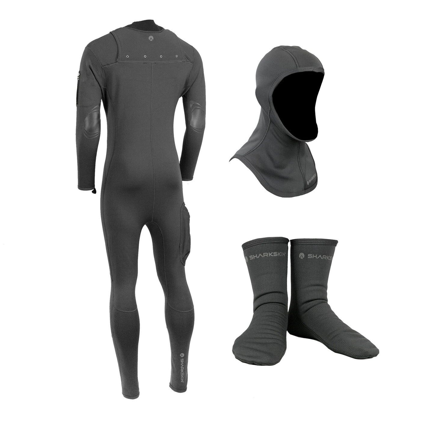 Titanium 2 Front Multi-Sport Suit with Hood & Socks Package - Female