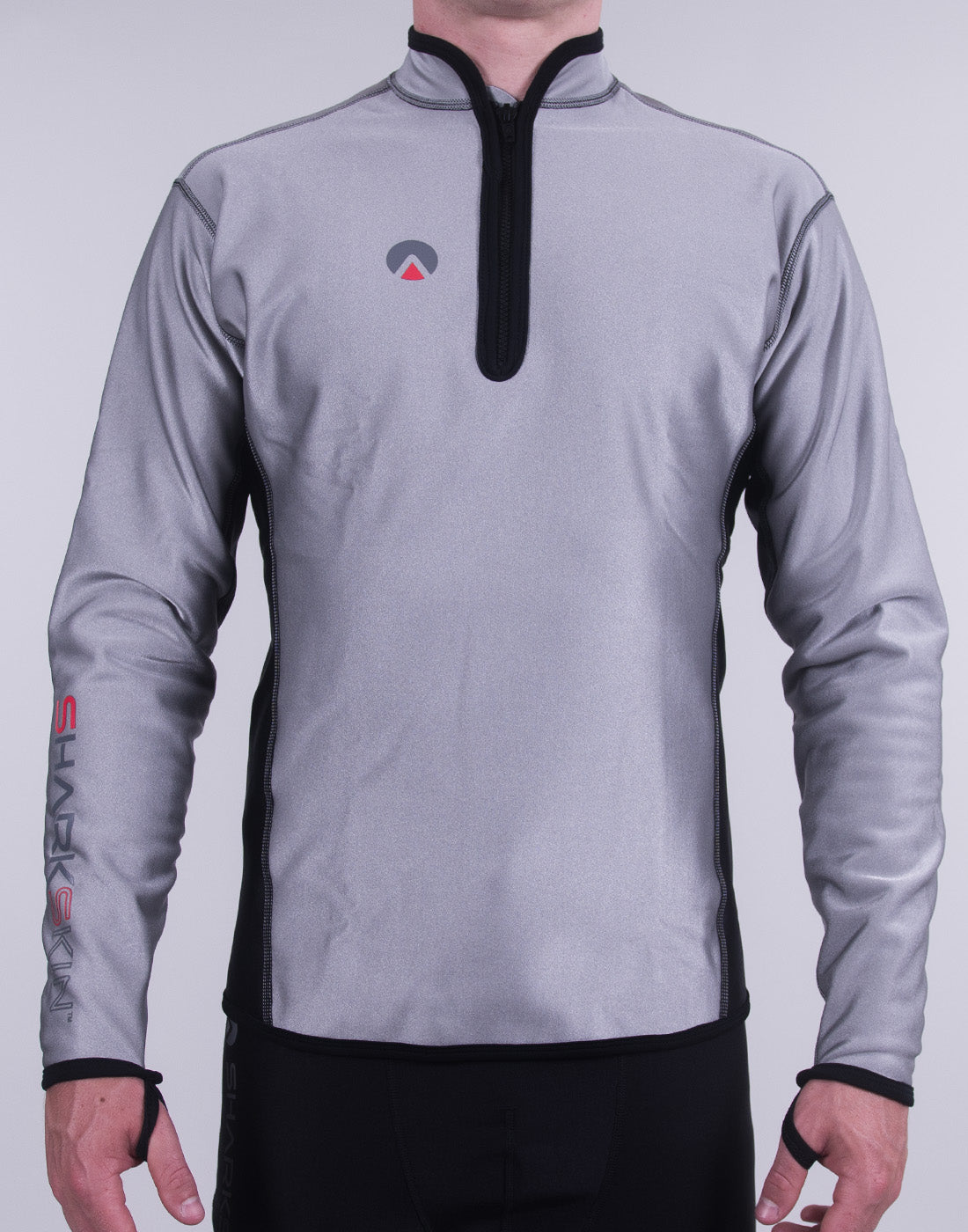 Chillproof Long Sleeve Chest Zip - Male