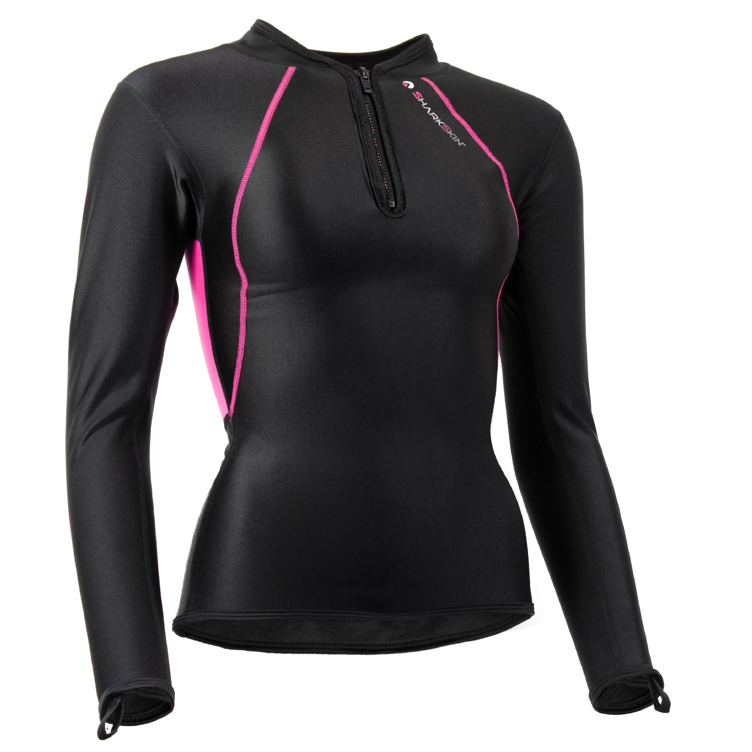 Chillproof Long Sleeve Chest Zip (Female) – SHARKSKIN USA