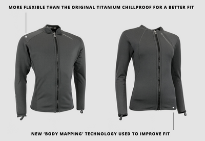 Titanium 2 Long Sleeve Full Zip (Male)